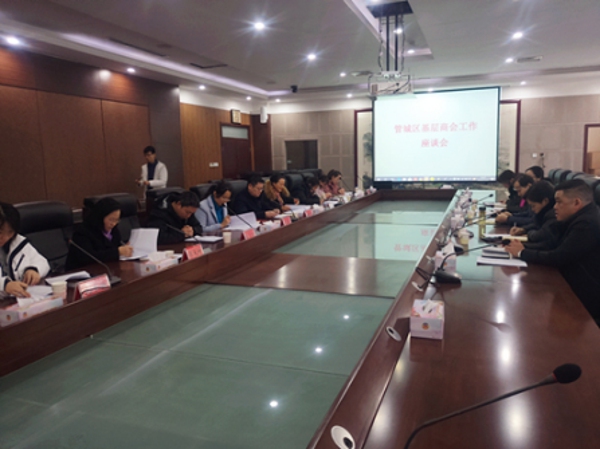 管城区工商联召开基层商会座谈会(图1)