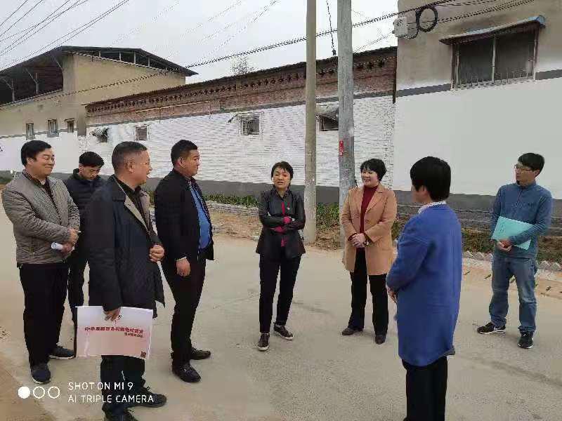 中牟县委统战部领导到扶贫联系点黄店镇马庄村走访调研(图1)