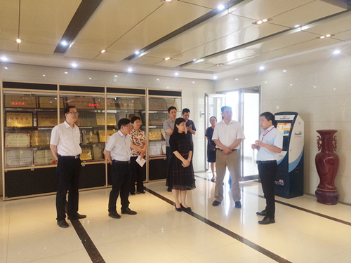 省、市政协领导到管城区工商联会员企业进行实地走访调研(图1)