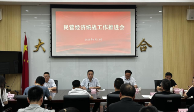 民营经济统战工作推进会召开