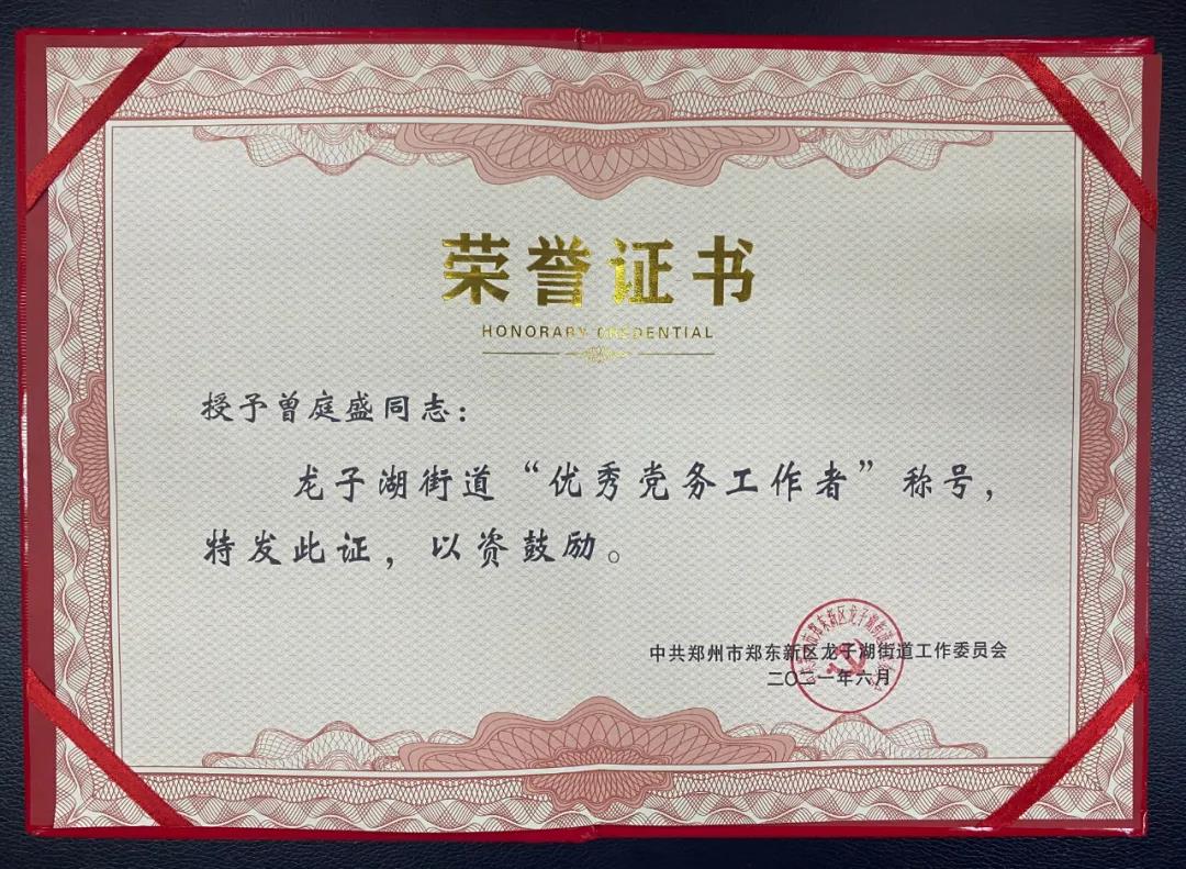 党建获得殊荣 献礼百年华诞(图5)