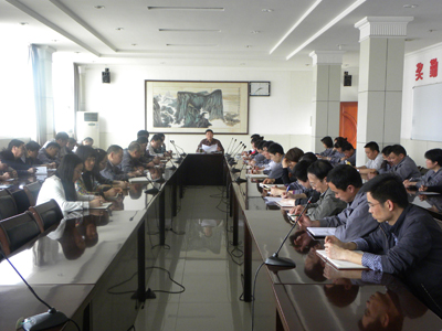 管城区委统战部、工商联走进非公企业金星集团组织开展双强六好学习活动(图1)