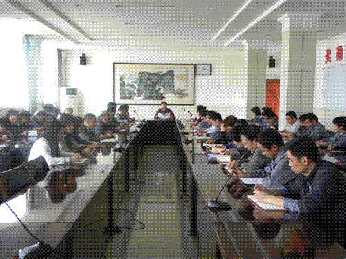 管城区陇海马路金星集团开展党的群众路线教育实践暨“双强六好”学习活动(图1)