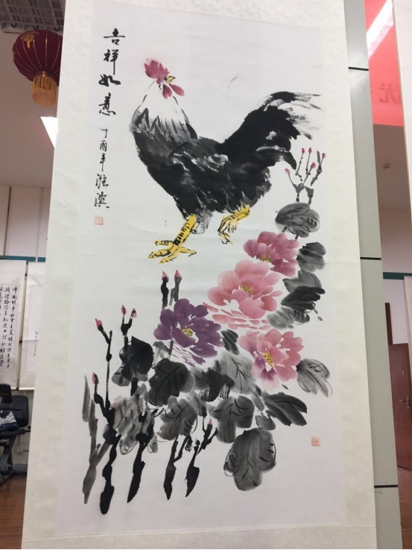 金水区人民路街道商会开展书法摄影展活动(图3)
